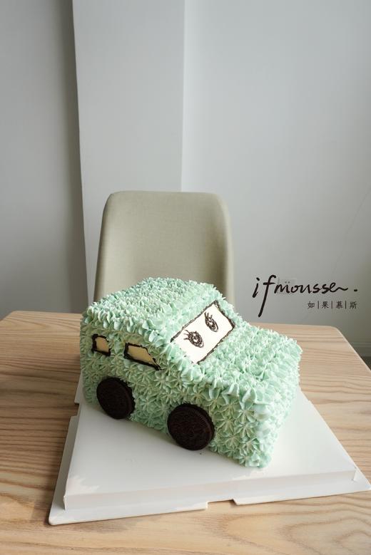 「男孩」异形小汽车蛋糕 商品图0