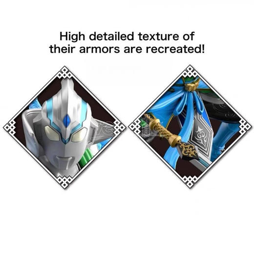 万代奥特曼5063213奥特曼英雄传张飞战袍 风马奥特曼 商品图4