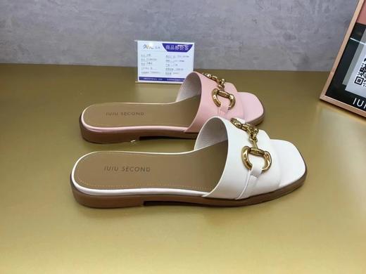 IUIU SECOND夏季马衔扣小香风凉拖鞋U21BJ24251 商品图0