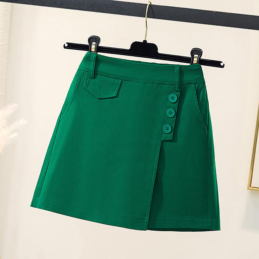 MZ802430 大码女装2022年夏季新款显瘦休闲阔腿裙裤胖妹妹高腰热裤短裤子潮 商品图6