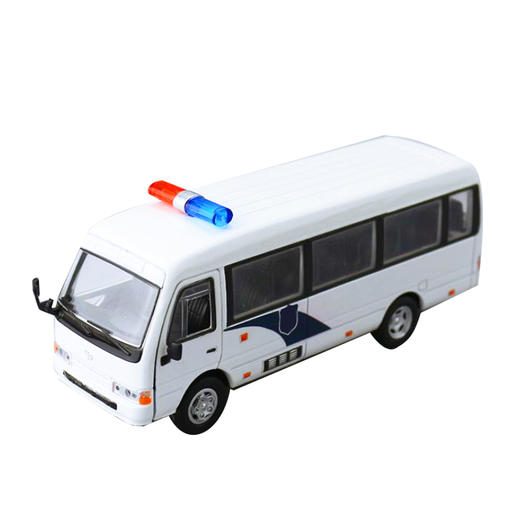 【1：32考斯特J车】】合金车身汽车模型 仿真J笛儿童玩具车 商品图2