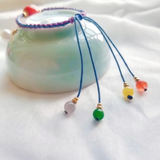 三生石 . 南红珍珠国风手链 商品图2