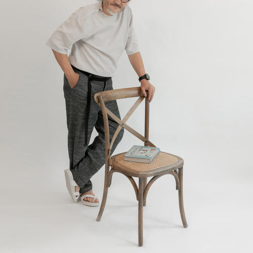 【定制现制作款，下单7-10天发货】谁³ X 不裁 不是Xian 原生肌理圆领衫&裤装 亲子款 轻薄柔软 商品图11