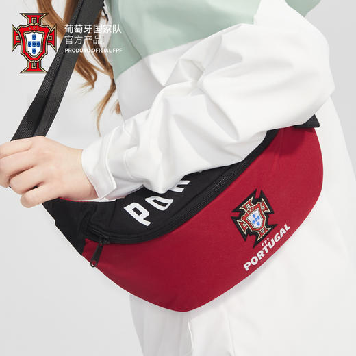 葡萄牙国家队官方商品丨休闲时尚运动腰包单肩斜挎大容量收纳C罗 商品图1