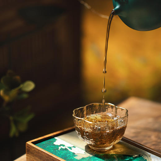 朱炳仁铜 单人便携泡茶壶 鹤喜欢庆套装-分销 商品图6