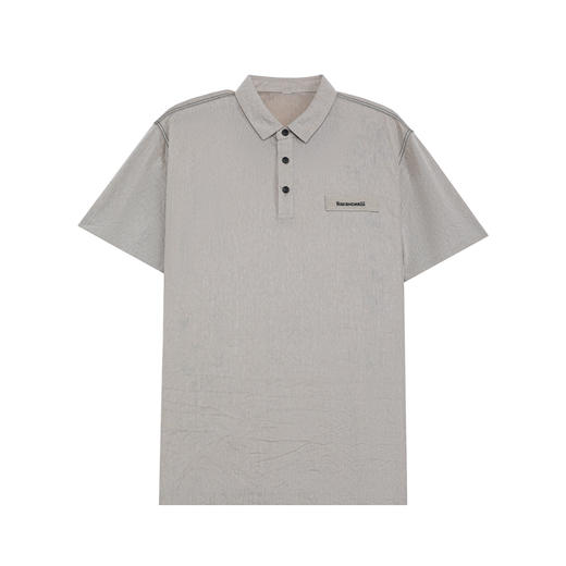 【断码清仓】HX 夏季翻领短袖T恤S102220449101POLO杉 商品图5
