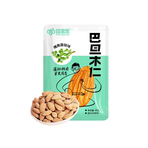 辣爽【藤椒味巴旦木仁45g*3袋】 商品图4