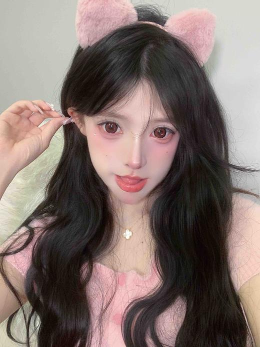 年抛 玛格丽特酒红AgensColor 大直径14.5 着色14.4 (同品牌多副更划算 选款色板在详情页)红色美瞳 商品图2