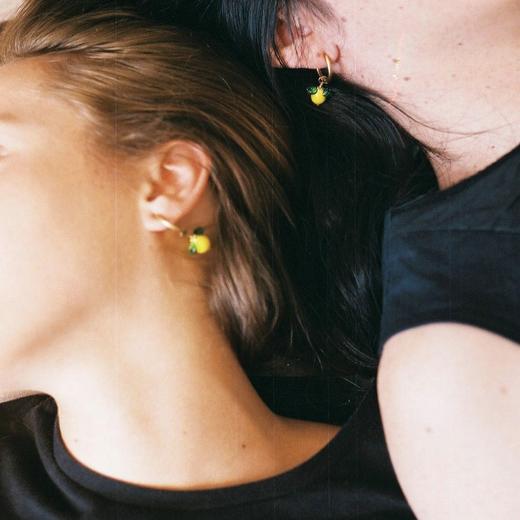 北京仓｜Ninfa-柠檬 耳环［葡萄牙设计师］ 商品图5