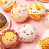 博物文创 捏捏甜点毛绒猫咪 小虎 奶茶雪豹 狮子可爱减压认知玩具 商品缩略图2