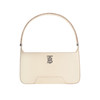 BURBERRY 巴宝莉 女士皮革金属TB徽标手提单肩包 白色 8046250 B1089 商品缩略图0