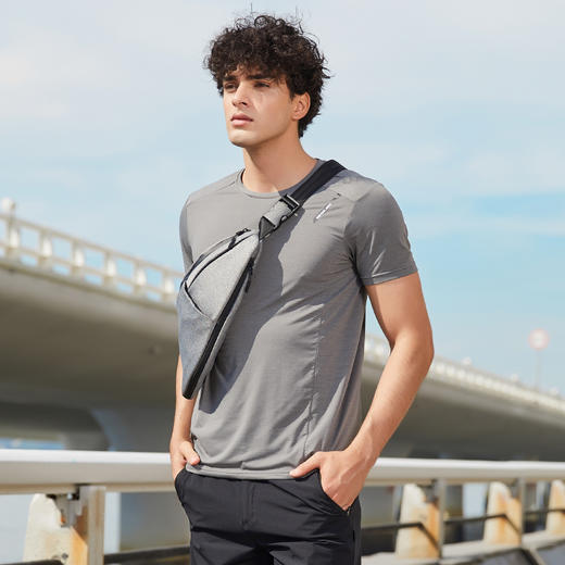 Senselead森力/男式功能短袖T恤 SSAJH81014 商品图2