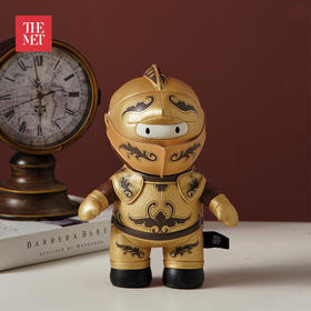 大都会艺术博物馆西方文化艺术盔甲皮制玩偶摆件生日礼物送女友