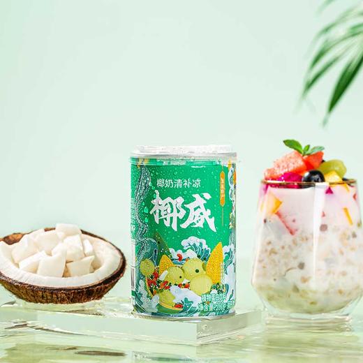 椰威椰奶清补凉280g*6罐/箱 海南小吃  9种食材精心调配 商品图3