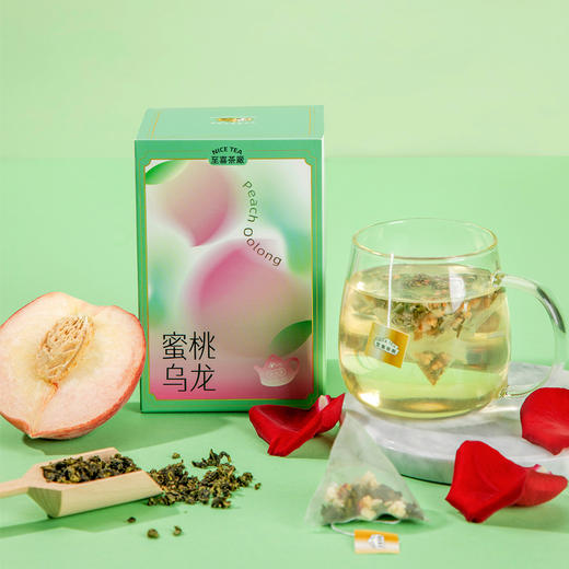 【宜昌助农馆】至喜茶厰 花果茶组合  蜜桃乌龙+桂花雪梨 商品图1