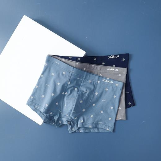 AAAAA全裤抗菌60支弹力棉冚头印花平角裤23289/93289 商品图2