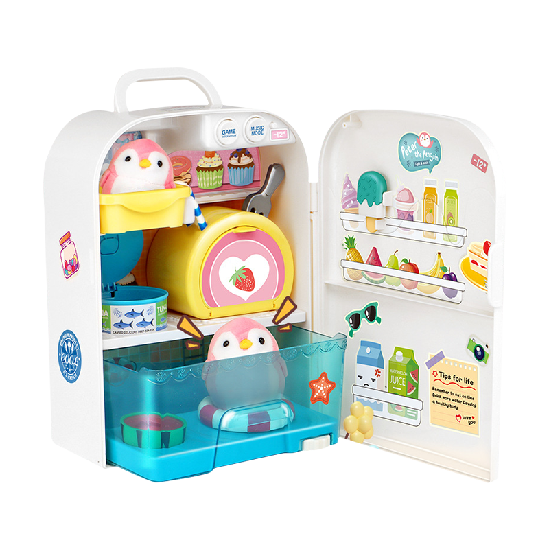 【赠品】儿童萌宠企鹅冰箱