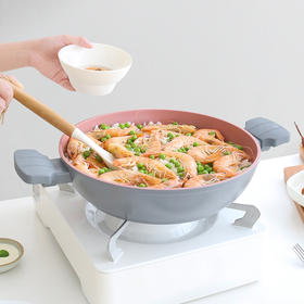 KIMS COOK星空灰系列双耳汤锅28cm