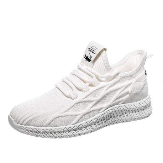 临时下架丨【飞织四代升级款】情侣款防泼防污飞织运动鞋 柔软轻便 防滑鞋底 舒适透气 休闲百搭 （运动鞋码） 商品图2