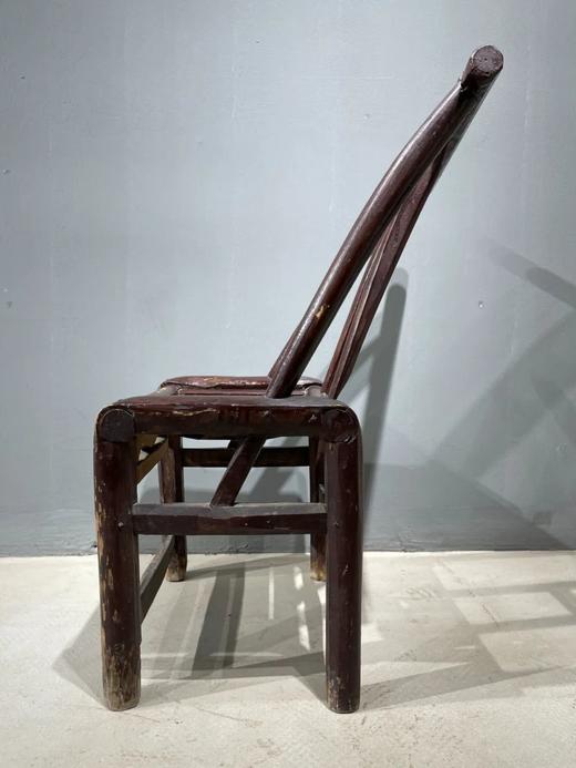 杉木髹漆斜背矮椅，顺丰包邮 商品图3
