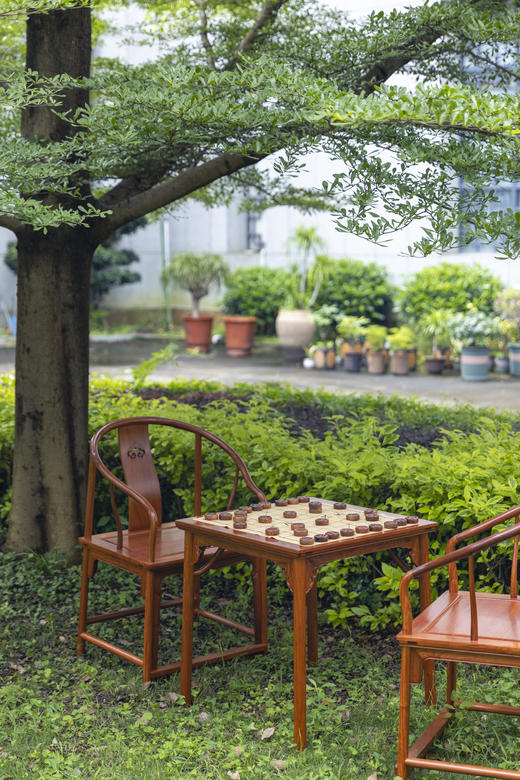 红桥红  家具严选  缅甸花梨（大果紫檀）【小棋桌】 商品图3