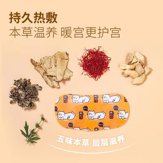 MAOPEA猫皮藏红花益母草宫暖贴 商品图3