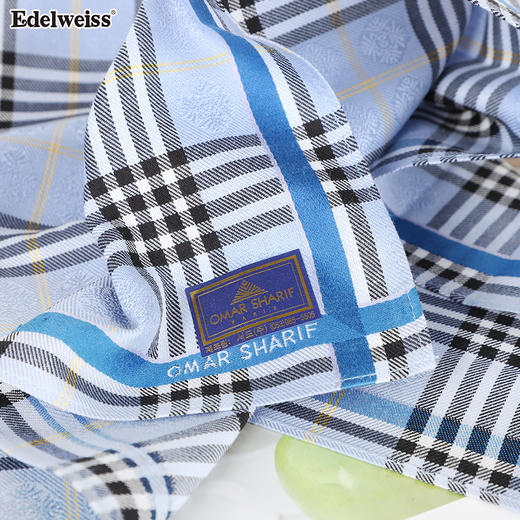 法国品牌OMAR SHARIF(奥玛.夏瑞夫)男士手帕 商品图3