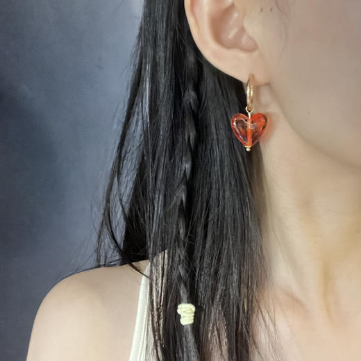 北京仓｜Ninfa-爱心 耳环［葡萄牙设计师］ 商品图4