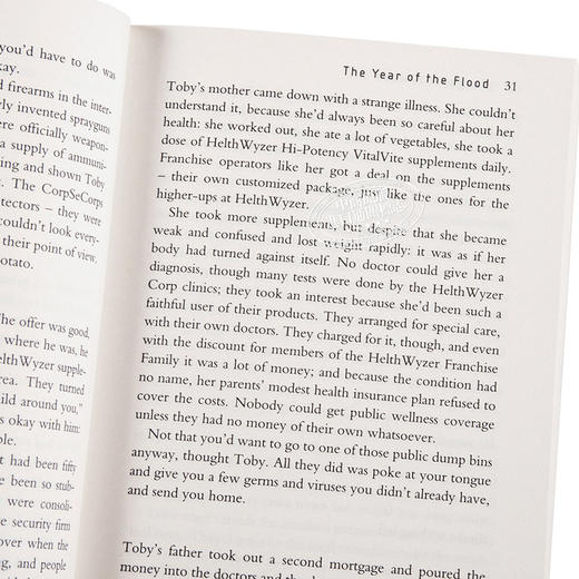 预售 【中商原版】洪水之年 Year Of The Flood 英文原版 阿特伍德 商品图3