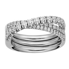 【包税】CARTIER/卡地亚 ETINCELLEE系列 18K金白金镶嵌52颗明亮式切割钻石 结婚求婚订婚戒指N4753200