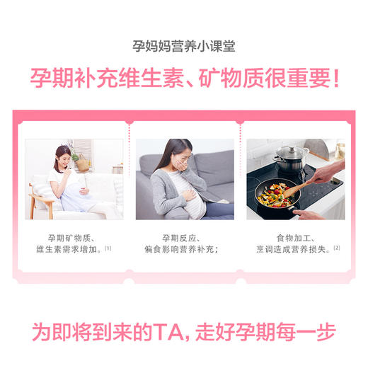 汤臣倍健 多种维生素矿物质片孕妇乳母型 90片/瓶 商品图2