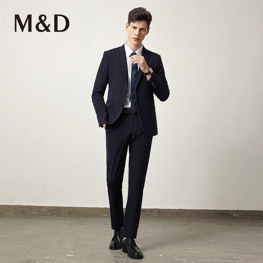 名盾春夏商务休闲弹力西装裤男士职业正装修身长裤 商品图2