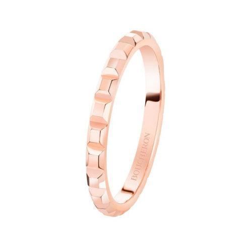 【包税】BOUCHERON/宝诗龙 alliance clou de paris系列 迷你18k金玫瑰金戒指 JAL01164 商品图0