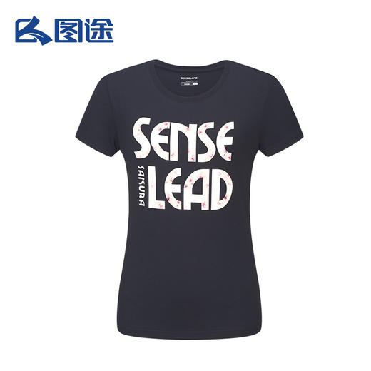 Senselead森力/女式短袖棉T恤 SSAJI82112 商品图6