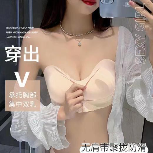 【买1送1】无肩带抹胸 360°均匀受力 无痕舒适 自由调节 给身体一个柔软的拥抱！ 商品图1