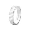 【包税】BOUCHERON/宝诗龙 quatre grosgrain系列 18k金白金罗缎纹戒指 JRG02719 商品缩略图0