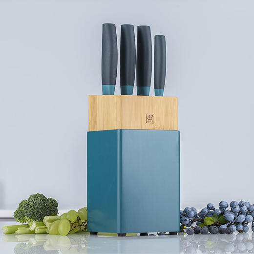 1016298 ZWILLING NOW S系列刀具5件套(蓝莓) 商品图0