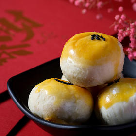 味哲招财酥如意酥组合（红豆味+凤梨味）160g*2盒—JJ