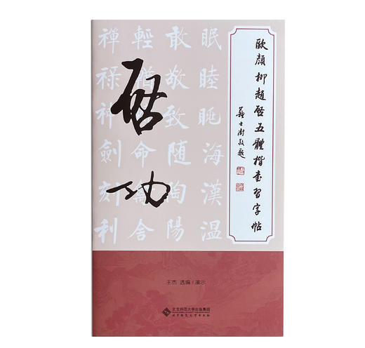 欧颜柳赵启五体楷书习字帖之启功 商品图2