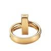 【包税】Tiffany & Co./蒂芙尼 经典T1系列 18K金黄金镶嵌钻石4.2mm宽戒指婚戒GRP11525 商品缩略图2