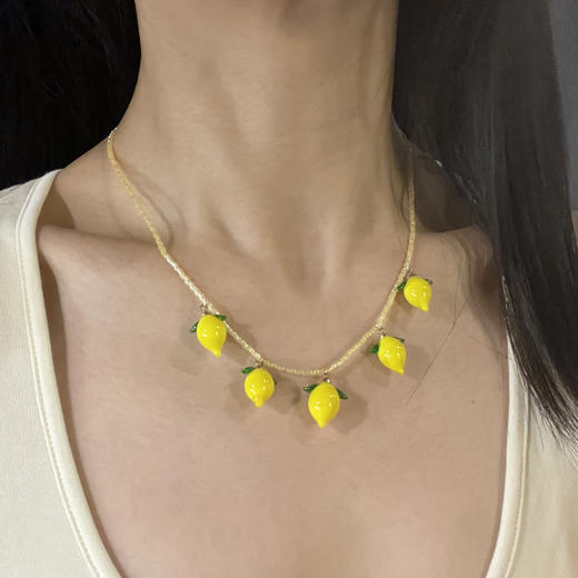 北京仓｜Ninfa-Lemoncello-柠檬 项链［葡萄牙设计师］ 商品图4