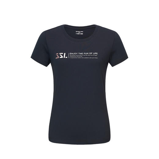 Senselead森力/女式短袖棉T恤 SSAJI82163 商品图7