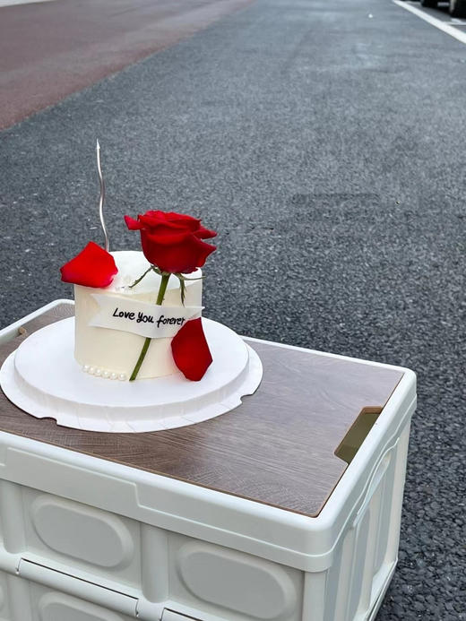 玫瑰蛋糕，甜蜜纪念日二人分享 商品图6