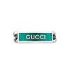 【包税】GUCCI/古驰 22春夏新款 925纯银孔雀绿珐琅马衔索链徽标戒指678711J84108183 商品缩略图0