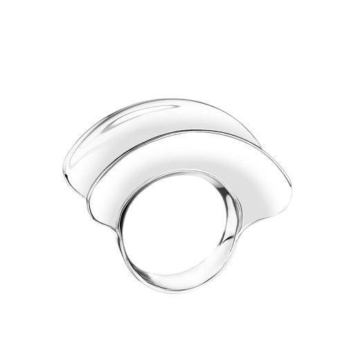 【包税】HERMES/爱马仕 经典Hermès Réponse系列 大号925纯银戒指指环H120601B 商品图0