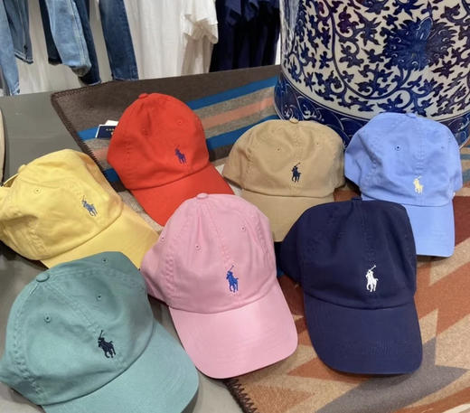 RL Polo 拉夫劳伦糖果色棒球帽 商品图0
