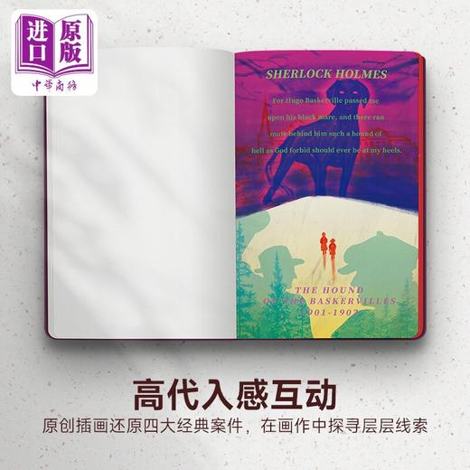 福尔摩斯探案全集 + 感温笔记本 完整无删减 送书签 英文原版 阿瑟 柯南 道尔 Arthur Conan Doyle 推理悬疑 Sherlock Holmes
 商品图3