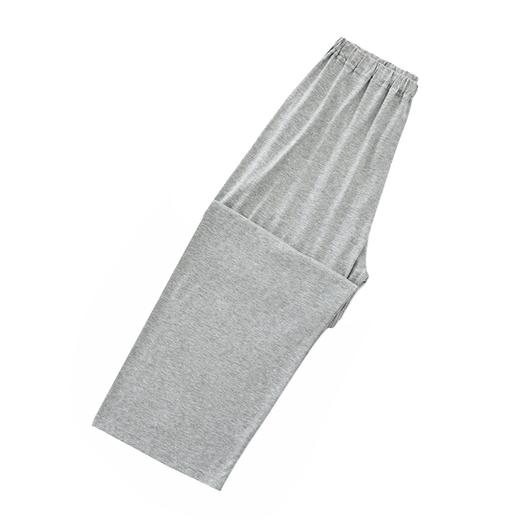 【天竺棉条纹家居服】天竺棉家居服纯棉情侣套头家居服套装条纹简约睡衣 商品图14