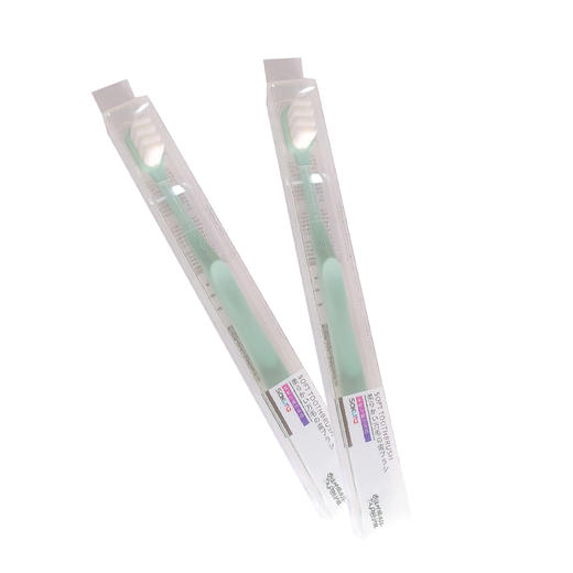 樱花简约风成人万根毛单只装牙刷 商品图0