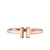 【包税】Tiffany & Co./蒂芙尼 经典Tiffany T系列 18K金玫瑰金T形图案Wire戒指指环GRP07781 商品缩略图0